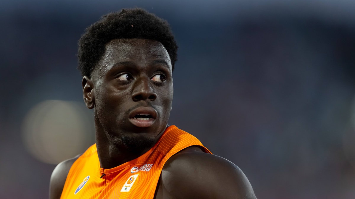 Elvis Afrifa eindigde als vierde op de 100 meter bij de EK atletiek, maar kan alsnog brons krijgen. 