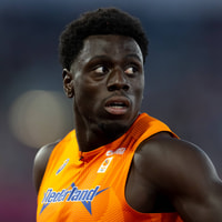 Elvis Afrifa eindigde als vierde op de 100 meter bij de EK atletiek, maar kan alsnog brons krijgen. 