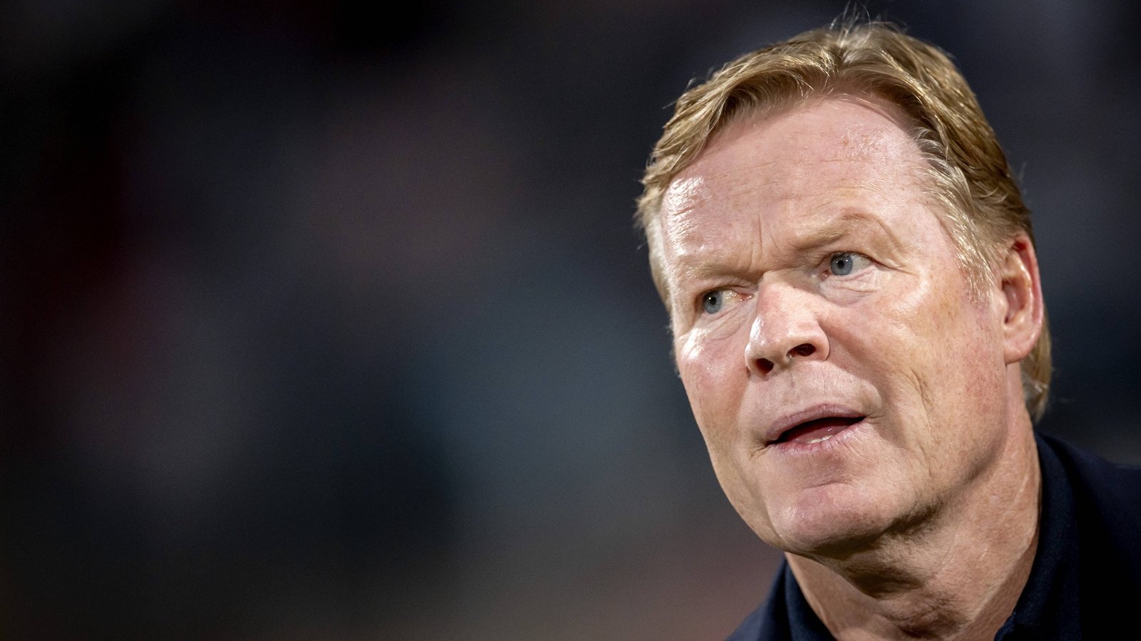 Ronald Koeman tijdens Malta - Nederland