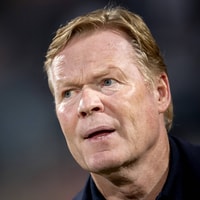 Ronald Koeman tijdens Malta - Nederland