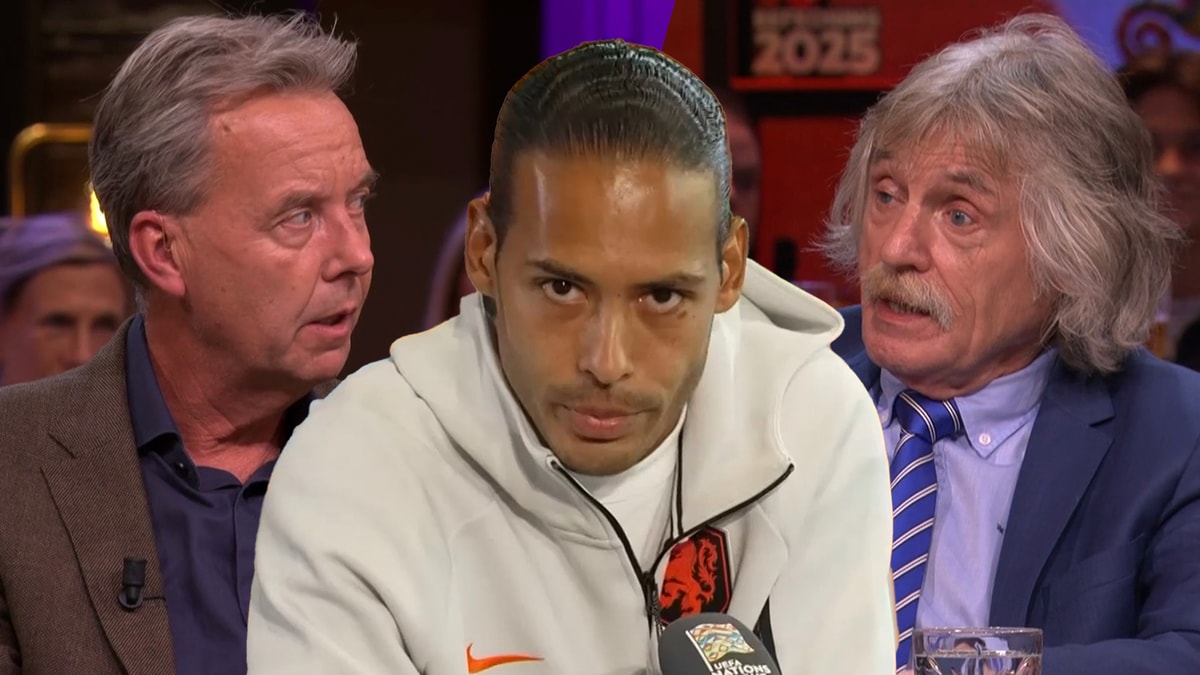 Valentijn Driessen, Virgil van Dijk en Johan Derksen