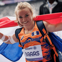 Lara Baars, kogelstoten, atletiek, Paralympische Spelen, TeamNL, goud