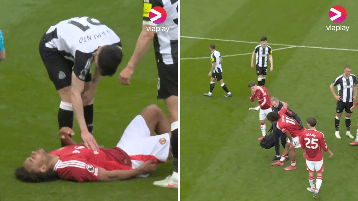 Joshua Zirkzee raakt geblesseerd bij Manchester United