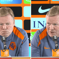 Ronald Koeman, bondscoach van het Nederlands elftal