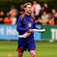 Frenkie de Jong bij het Nederlands elftal