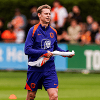Frenkie de Jong bij het Nederlands elftal