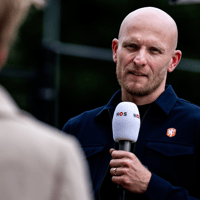 Arjan Veurink, bondscoach van de Oranje Leeuwinnen