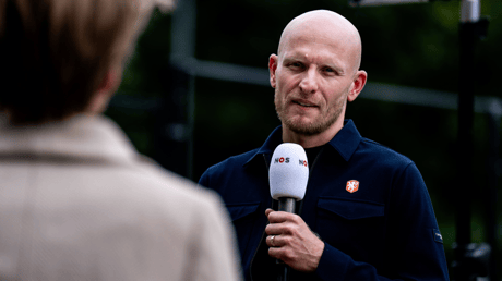 Arjan Veurink, bondscoach van de Oranje Leeuwinnen