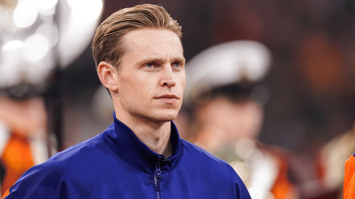 Frenkie de Jong bij het Nederlands elftal