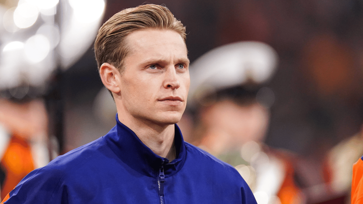 Frenkie de Jong bij het Nederlands elftal