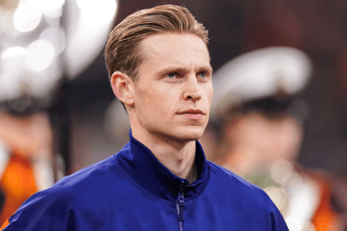 Frenkie de Jong bij het Nederlands elftal