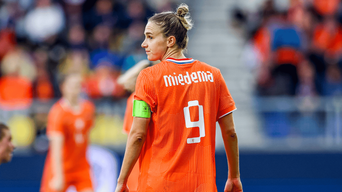 Vivianne Miedema bij de Oranje Leeuwinnen
