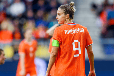 Vivianne Miedema bij de Oranje Leeuwinnen