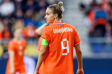 Vivianne Miedema bij de Oranje Leeuwinnen