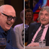 René van der Gijp en Johan Derksen barsten in lachen uit