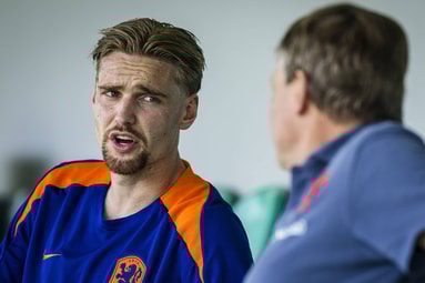 Kenneth Taylor in gesprek met Erwin Koeman