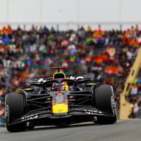Max Verstappen tijdens de Dutch Grand Prix