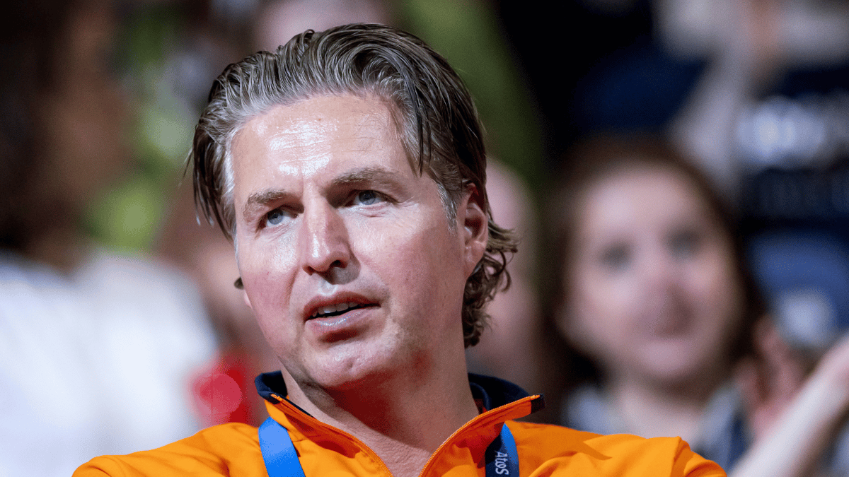 Pieter van den Hoogenband, chef de mission van TeamNL