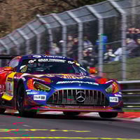 Max Verstappen op de Nürburgring 