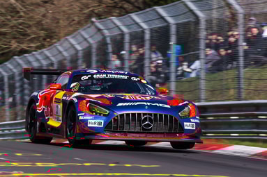 Max Verstappen op de Nürburgring 