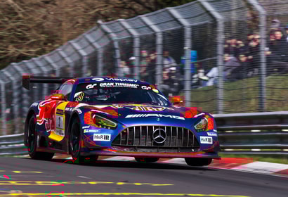 Max Verstappen op de Nürburgring 