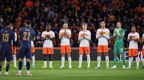 Het Nederlands elftal
