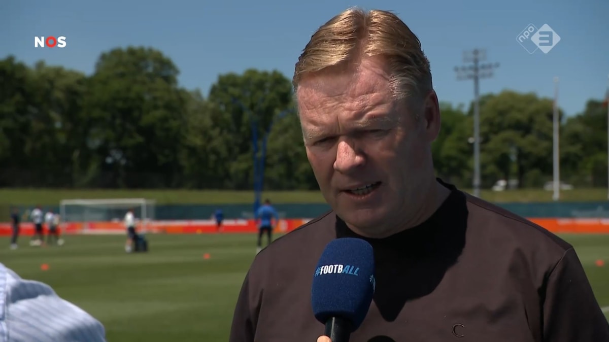 Ronald Koeman, bondscoach van het Nederlands elftal