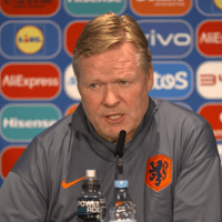 Ronald Koeman, bondscoach van het Nederlands elftal