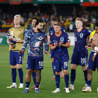 Teleurstelling bij het Nederlands elftal