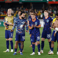 Teleurstelling bij het Nederlands elftal