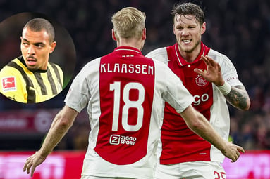 Wout Weghorst is goud waard voor Ajax, Donyell Malen baalt