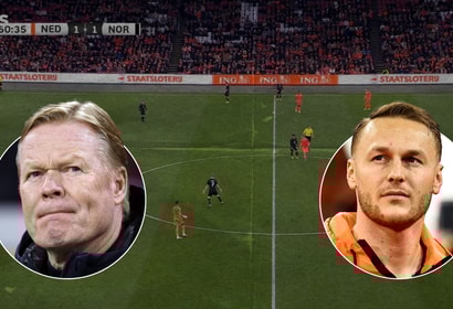 Het experiment met Teun Koopmeiners bij Oranje