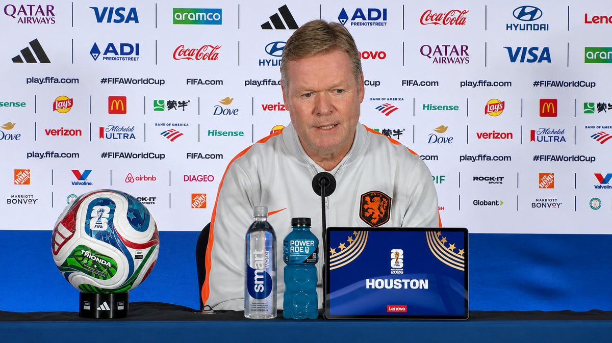 Ronald Koeman, bondscoach van het Nederlands elftal