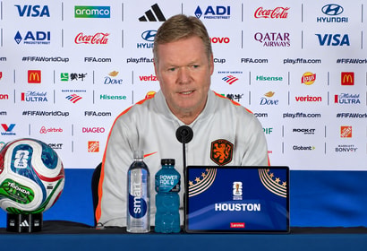 Ronald Koeman, bondscoach van het Nederlands elftal