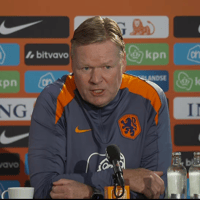 Ronald Koeman, bondscoach, Oranje, Nederlands elftal, persconferentie