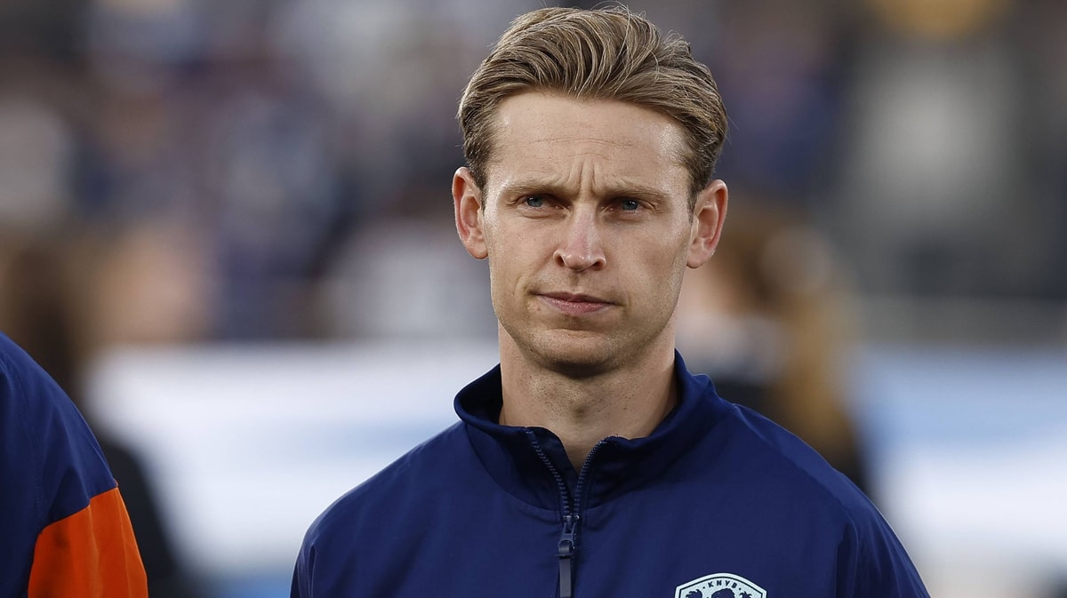 Frenkie de Jong bij het Nederlands elftal