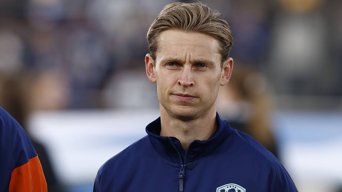 Frenkie de Jong bij het Nederlands elftal