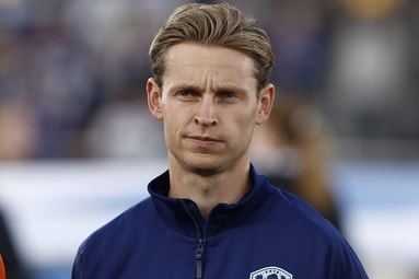 Frenkie de Jong bij het Nederlands elftal