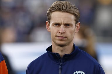 Frenkie de Jong bij het Nederlands elftal
