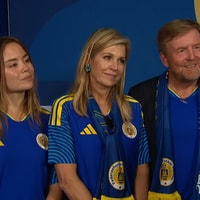 Koning Willem-Alexander, koningin Máxima en prinses Ariane trots op Curaçao