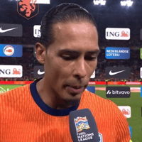 Virgil van Dijk staat de NOS te woord na Nederland - Hongarije