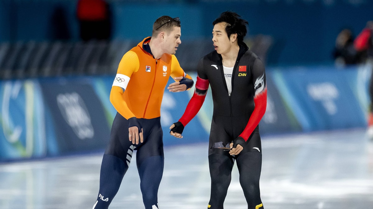 Joep Wennemars is boos op Lian Ziwen