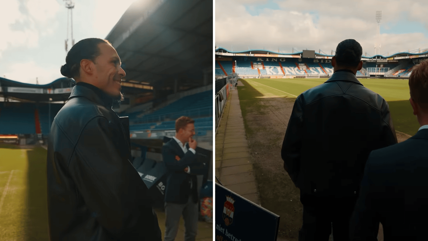 Virgil van Dijk is een samenwerking gestart met zijn oude liefde Willem II