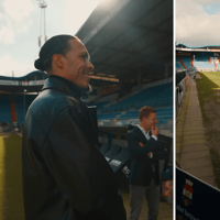 Virgil van Dijk is een samenwerking gestart met zijn oude liefde Willem II
