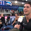Jenning de Boo wint de eerste 500 meter op het WCKT en meldt zich daarna af.