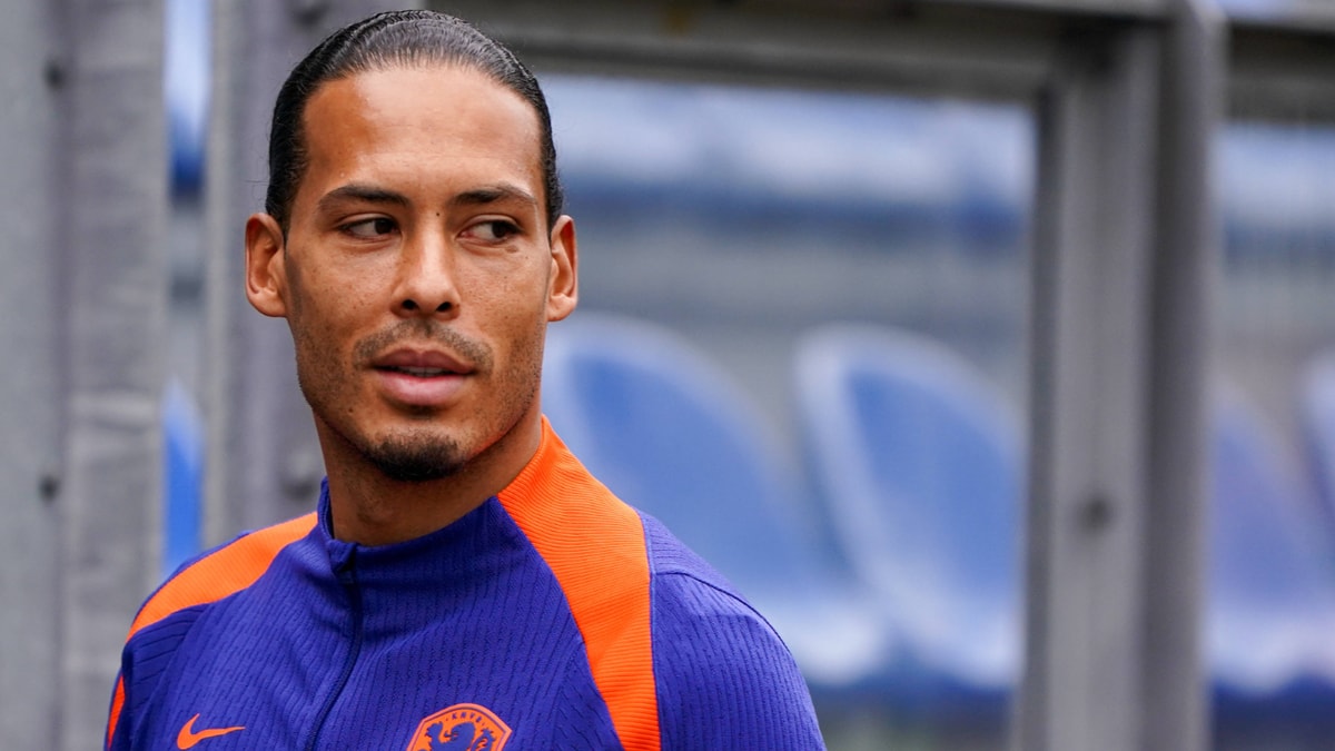 Virgil van Dijk bij het Nederlands elftal