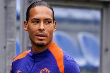 Virgil van Dijk bij het Nederlands elftal