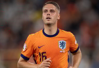 Joey Veerman bij het Nederlands elftal