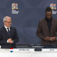 De loting van knock-outfase UEFA Nations League