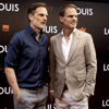 Ronald (links) en Frank de Boer
